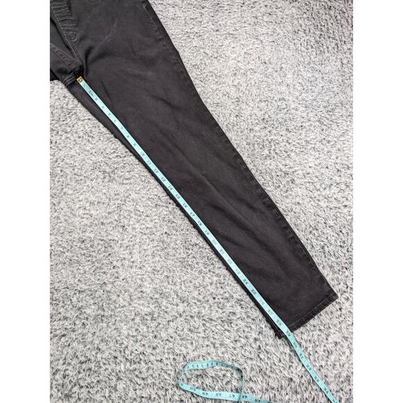 Chicos Jeans Womens 10 Black High Rise Pants Jegging Skinny Stretch Normcore Mom - Picture 8 of 10